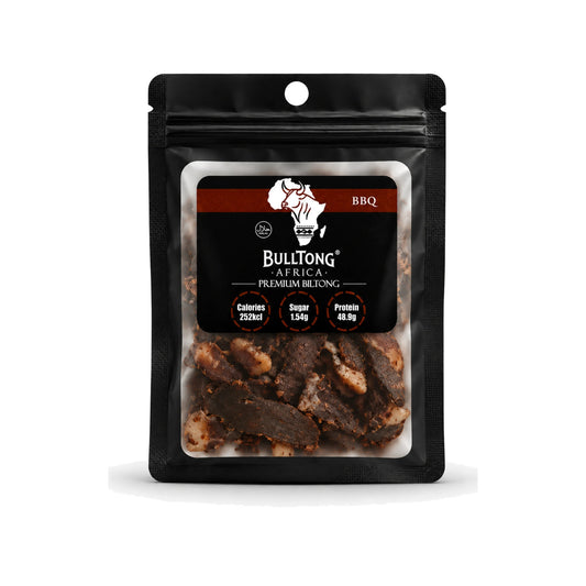 Barbeque biltong 35g pack - BulltongAfrica halal South African biltong