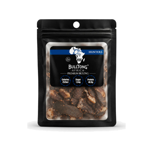Traditional Hunters biltong 35g pack - BulltongAfrica halal South African biltong