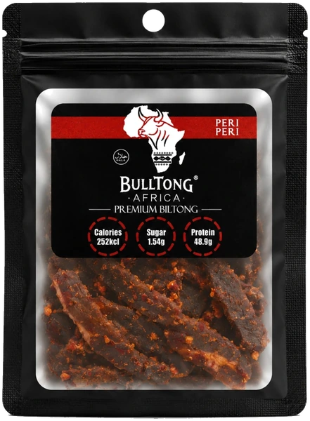 Peri-Peri halal beef biltong, 35g pack