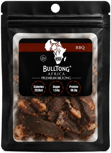 Barbeque halal beef biltong, 35g pack